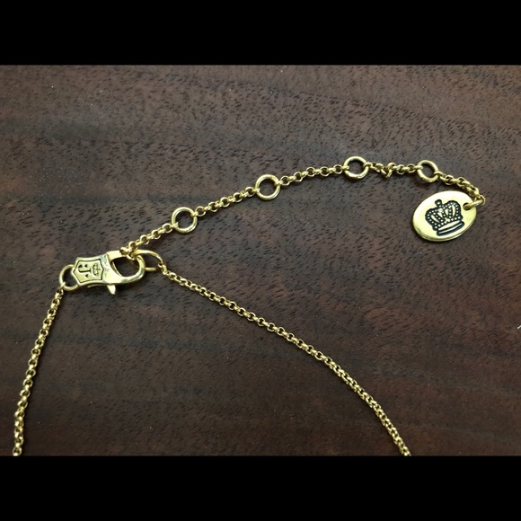 Juicy Couture Heart Rhinestone Necklace - Picture 3 of 3